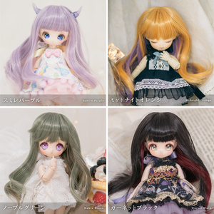4インチウィッグ 内巻きストレート 全10色 - 秋葉原マンガアート - BOOTH