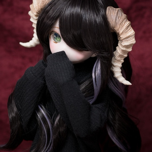 1/4ドールヘッド imomodoll MIKO カスタムヘッド セミホワイト肌
