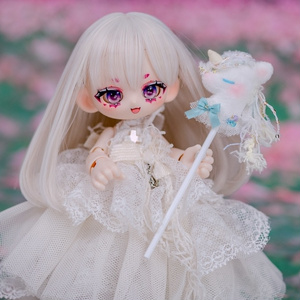 OBドールヘッドE-06 『SONATA』レジンキャスト 組立キット ホワイティ