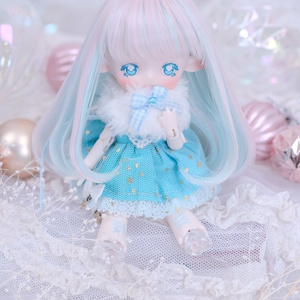 1/6 オビツ22 レジンキャスト製ヘッド ドール フルセット OBドールヘッドE-06 『SONATA』レジンキャスト 組立キット ホワイティ