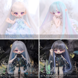 1/6 オビツ22 レジンキャスト製ヘッド ドール フルセット OBドールヘッド E-00 『HAKASE』 レジンキャスト 組立キット - DONO-RE