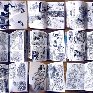 羽山淳一イラスト集 vol.4『@hayama11』 - BBM online store - BOOTH