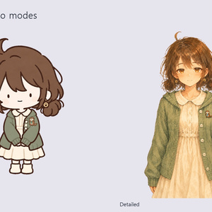 [PNGTuber] Otter Girl — Chibi + Storybook