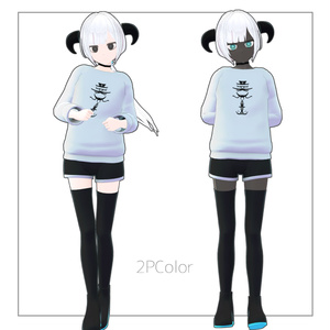 オリジナル3Dモデル『Karal/カラル』 缩略图 3