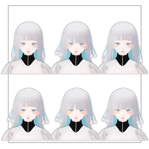3Dヘアモデル GiselleHair 缩略图 5