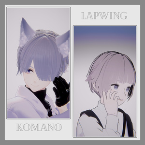 3Dヘアモデル VeilynShort【VRC Hair】 缩略图 8
