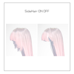 3Dヘアモデル VeilynLong【VRC Hair】 缩略图 9