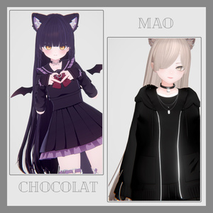 3Dヘアモデル VeilynLong【VRC Hair】 缩略图 14
