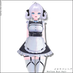 🍡[23Avatars] Mellow Bun Hair｜メロウバンヘア 缩略图 15