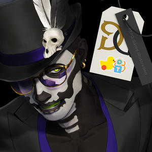TRPG/ゲーム用素材 Vol.1 バロン・サムディ(Baron Samedi)