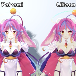 【Free】 [VRC] Poiyomi shader material setting preset オリジナル設定:伊奈波かや(Inaba_Kaya) 缩略图 2