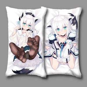 二次受注生産】凪白みと_オリジナルデスクマット1000×350 - white fox