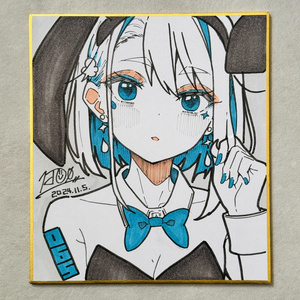 数量限定_通販】直筆サイン入り色紙 - pixiv WAEN GALLERY - BOOTH