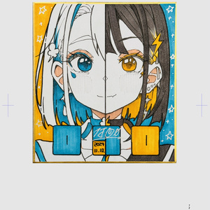 ときわた サイン色紙 数量限定_通販】ときわた直筆サイン入り色紙BOOTH『ときわた』 - pixiv