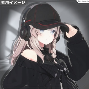 【3Dモデル】ヘッドフォン＆キャップ WH-GX1_Plus 缩略图 2