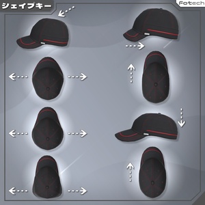 【3Dモデル】ヘッドフォン＆キャップ WH-GX1_Plus 缩略图 5