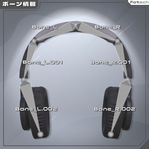【3Dモデル】ヘッドフォン＆キャップ WH-GX1_Plus 缩略图 7