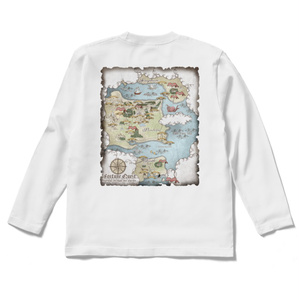 FQ長袖白Tシャツ