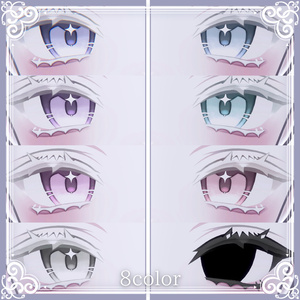 【あのめあ-Anomea】⟡.·Anomea makeup&eye texture 缩略图 4