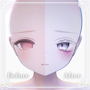 【エク-Eku】⟡.·Eku makeup&eye texture& Blendshape 缩略图 3
