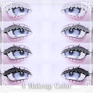 【海咲-Misaki-】⟡.·Misaki makeup&eye texture&blendshape 缩略图 4