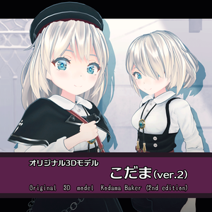 オリジナル３Dモデル「こだま」