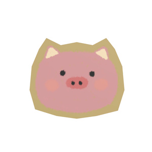 【VRChat用】手作り風の動物のお面 缩略图 14