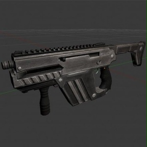 サブマシンガン M24 R 3Dモデル 3D Model VRChat vrc