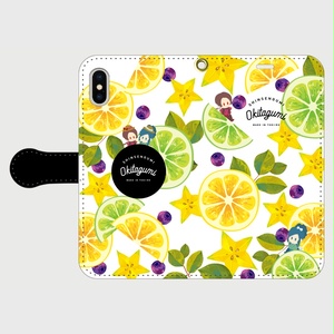 沖田組 スマホケース_フルーツ