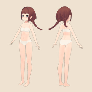 Petrea ペトレア 【オリジナル3Dモデル】 缩略图 3