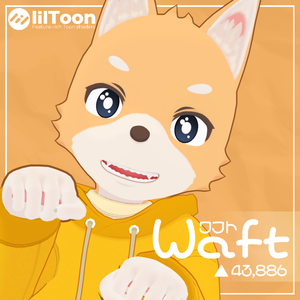 VRChat3Dアバター【Waft】ワフト