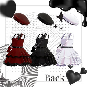 【MANUKA】 Funky mini dress & beret & bag 缩略图 3