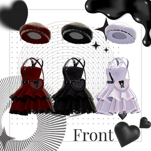【MANUKA】 Funky mini dress & beret & bag 缩略图 2