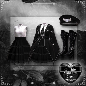 【MANUKA】 Gothic Millitary Dress 缩略图 8