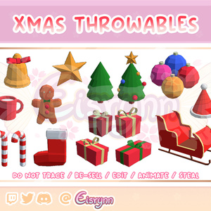 Xmas throwables