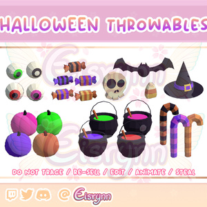 Halloween throwables