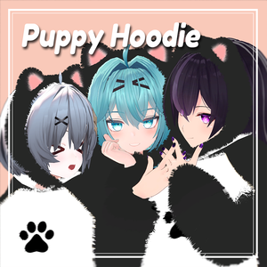 Puppy Hoodie 【アッシュ、竜胆、AAbody用】