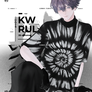 Ribneck_Tiedye-T | VRoid | 紗夜対応