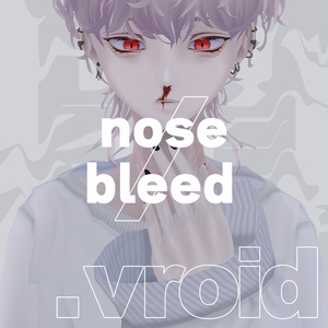 VRoid | nosebleed/鼻血 | フェイスペイント
