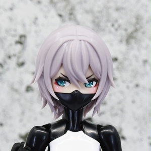 メガミデバイス バレットナイツ用髪パーツ(白/ピンク) - 桐和 メガミデバイス バレットナイツ用髪パーツ(白/ピンク) - 桐和