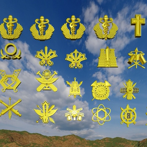 병과마크 / 兵科 / Branch / ROKA Badge 缩略图 2