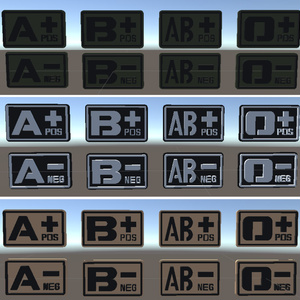 혈액형 패치 / Blood type Patch / けつえきがた(血液型) パッチ 缩略图 2