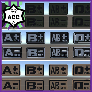 Blood Type Patch