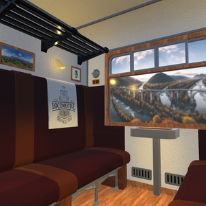 객실 / 列車の車両 / Train cabin Miniature 缩略图 4