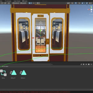객실 / 列車の車両 / Train cabin Miniature 缩略图 2
