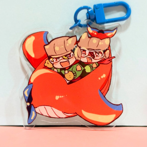 Flying Nyanyami Acrylic Keychain