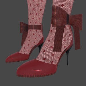 Heels 3d Model (Commercial Use)
