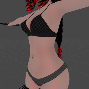 Bra and Undies 3d Model (Commercial Use)