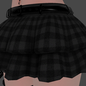 Skirt 3d Model (Commercial Use)