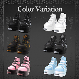 Gothic Chain Boots【24アバター対応】 缩略图 3